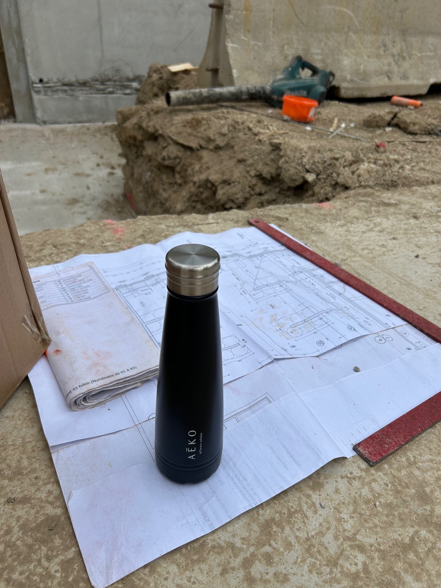 Distribution de gourdes pour tous nos ouvriers