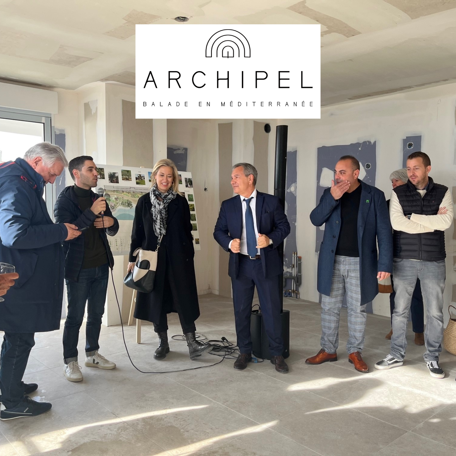 ARCHIPEL - Visite cloisons de Capri